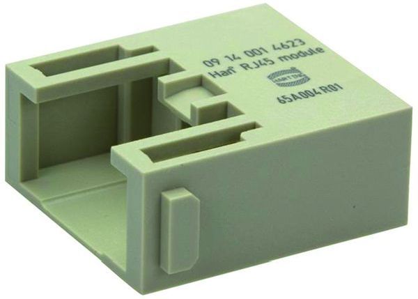 2 St. Harting Stiftmodul 09140014623 Han RJ45