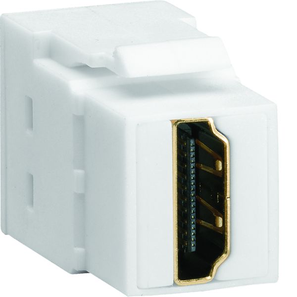 Hager Modul VZ20HS Keystone HDMI 180° komp. Bauform