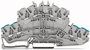50 St. Wago Doppelstockklemme 4Leiter 2002-2402