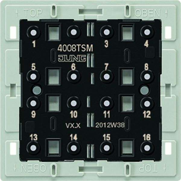 Jung 4008 TSM Tastsensor-Modul zum Anschluss an die Relaisstation Universal 8fach