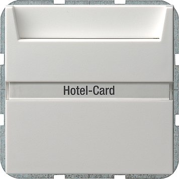 Gira 014003 Hotel-Card-Taster Wechsler bel. BSF System 55 Reinweiß