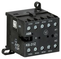 ABB K6-31Z-02 Kleinhilfsschütz 42V 40-450Hz