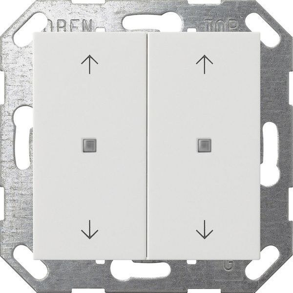 Gira Wippe 517427 KNX Taster 2f Pfeile Sys 55 rw m