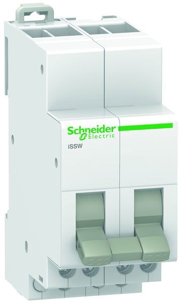 Schneider A9E18074 Gruppenschalter iSSW 2W 20A 250V AC 3 Positionen