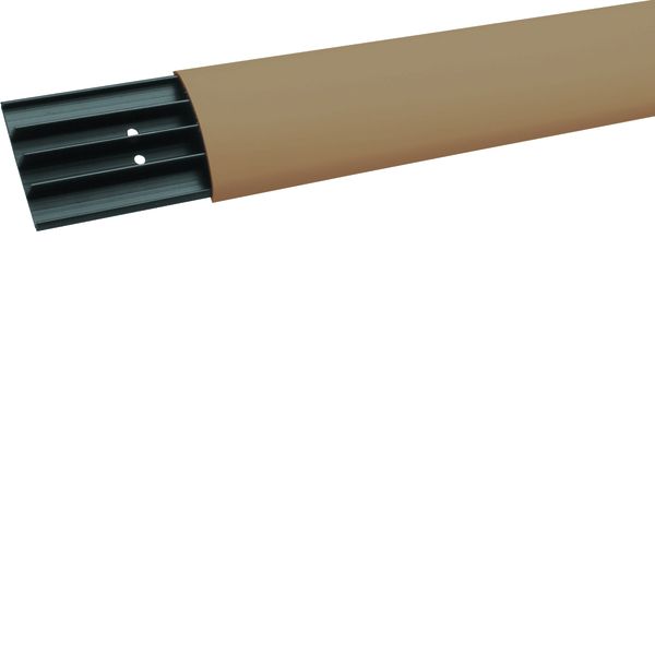 2m Hager SL1807501019 Aufbodenkanal mit 4 Kammern aus PVC SL 18x75mm beige. Aufbodenkanal zur flexi