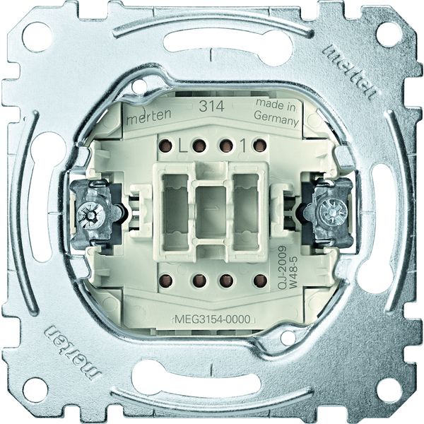 Merten MEG3154-0000 Taster-Eins. mit separatem Meldekontakt Schließer 1-polig 10 A AC 250 V StK