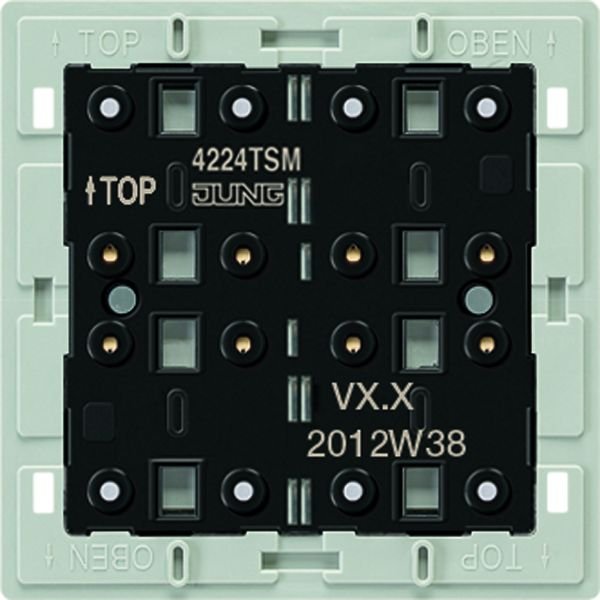 Jung 4224 TSM Tastsensor-Modul 2fach AC/DC 24 V 2-kanalig 4 Schaltpunkte 4 rote LEDs