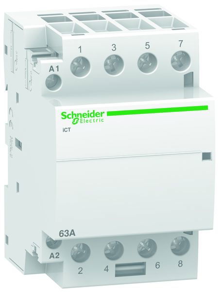 Schneider A9C20864 Installationsschütz iCT 63A 4S 220/240V 50Hz