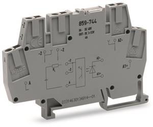 Wago Optokopplerklemme 859-744 6mm 10-53VDC/3-53VDC/4A/2L