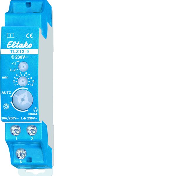 Eltako Treppenlicht-Zeitschalter TLZ12-9 LED/ESL bis 200W 1S 16A/250VAC