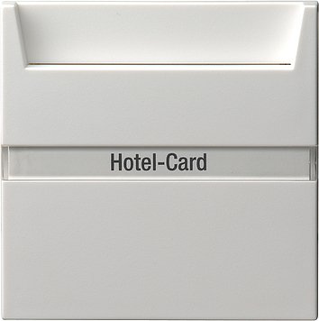 Gira 014027 Hotel-Card-Taster Wechsler bel. BSF System 55 Reinweiß m