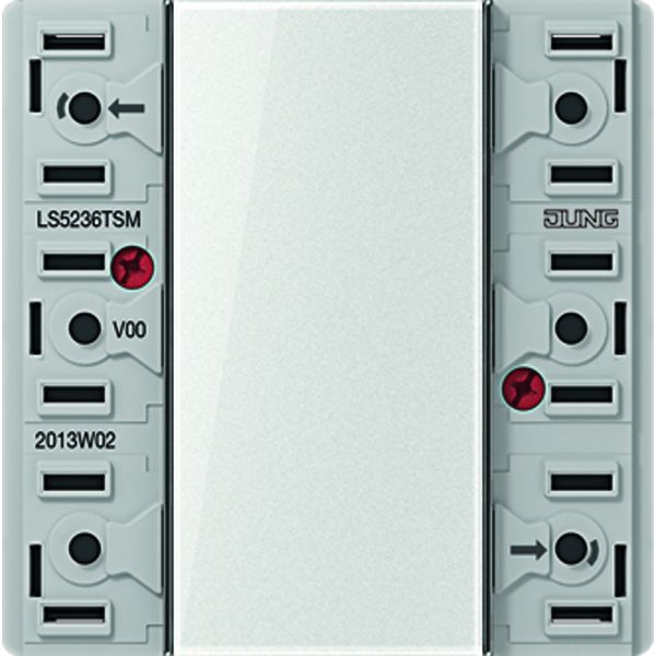 Jung LS 5236 TSM Tastsensor-Modul 24 V 3fach AC/DC 24 V 3-kanalig 6 Schaltpunkte Beschriftungsfeld