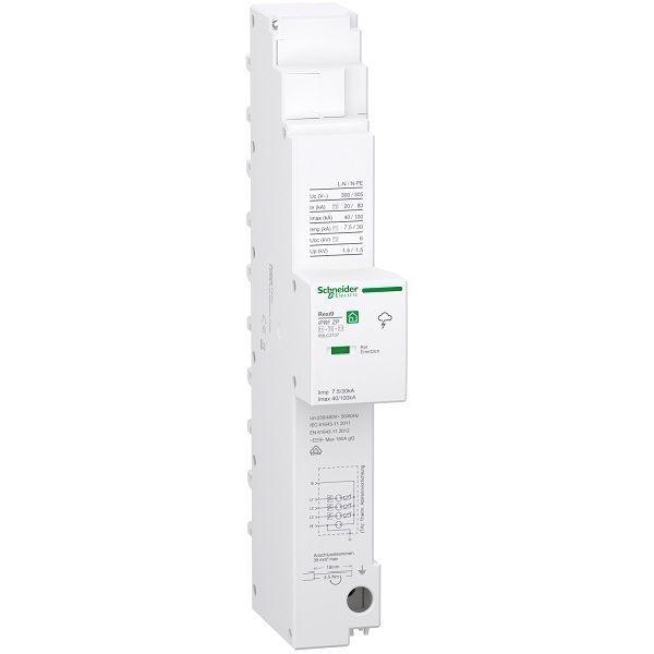 ABN Braun Kombiableiter ZP T1 T2 T3 7,5kA TT/TNS (R9LC2707)