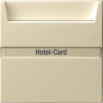 Gira 014001 Hotel-Card-Taster Wechsler bel. BSF System 55 Cremeweiß