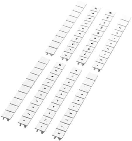 10 St. Phoenix Zackband ZB 10,LGS FORTL.ZAHLEN 1-10 bedruckt