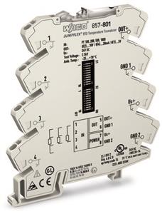 Wago Temperaturmessumformer 857-801 PT-Sensoren 24V DC