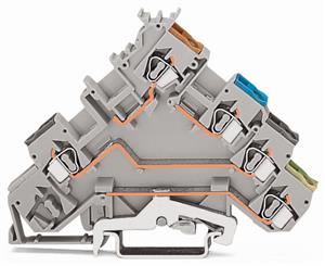 50 St. Wago Initiatorenklemme 280-570 m.PE-Anschl. ohne LED