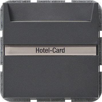 Gira 014028 Hotel-Card-Taster Wechsler bel. BSF System 55 Anthrazit