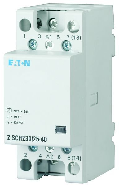 Eaton Z-SCH230/40-40 Installationsschütz 230VAC 4S 40A