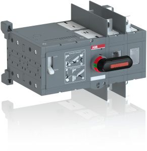 ABB OTM200E2WCM230V Lastumschalter m. Mot. 2-polig 200A m. Griff für manuel. Betr