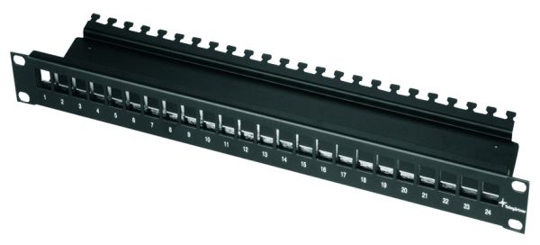 Telegärtner Patchpanel modular 19 1HE fuer 24 AMJ/UMJ