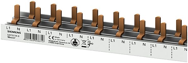 Siemens Stiftsammelschiene 10qmm Komp. 1000mm