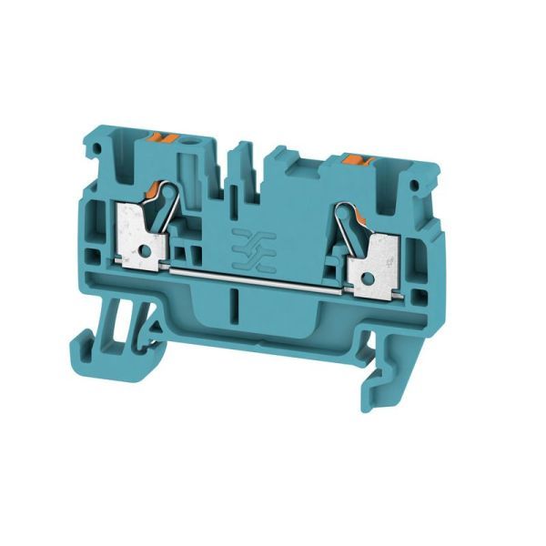 100 St. Weidmüller Durchgangsklemme A2C 2.5 BL 800V 24A 0,5-2,5qmm blau