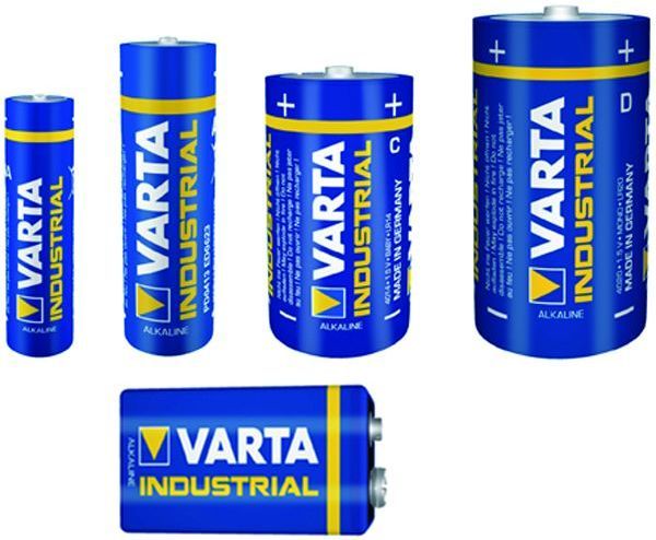 10 St. Varta Industrial Batterie Mignon Indust. AA MHD