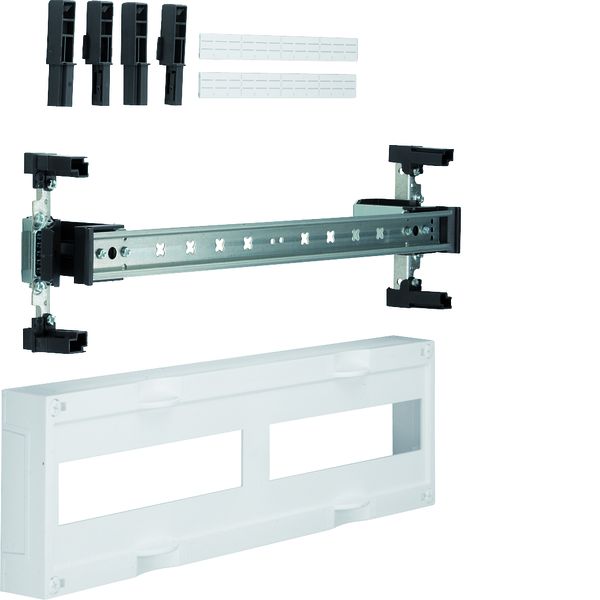 Hager UD12B1 Baustein,universN,150x500mm,für Reiheneinbaugeräte waagerecht,2x12 PLE. univers