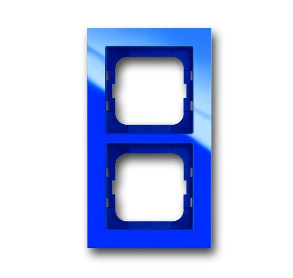 Busch-Jaeger 1722-288 Abdeckrahmen 2-fach Rahmen blau