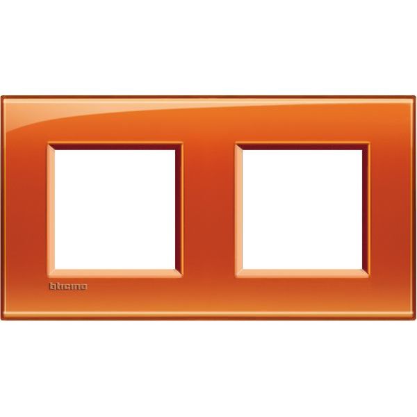 Bticino LNA4802M2OD Light Rahmen ORANGE 2x2-mod