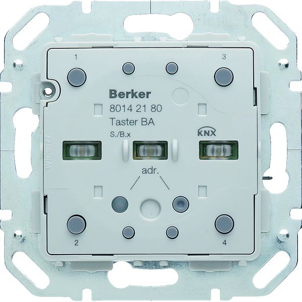 Berker 80142180 Tastsensor-Modul 2fach mit integriertem Busankoppler KNX S.1/B.x. Tastsensor-Modul