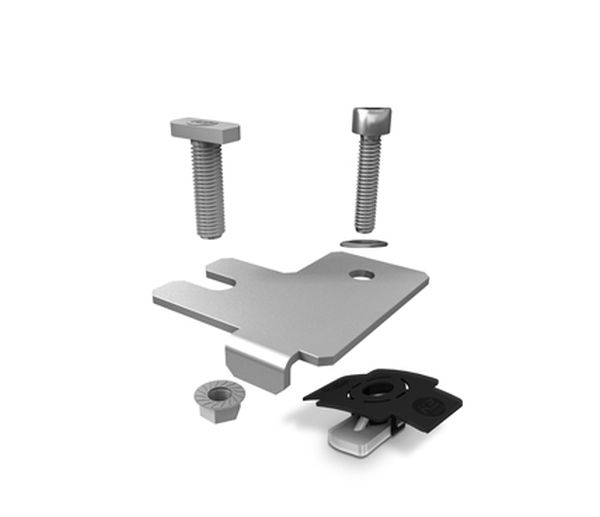 10 St. K2 Systems Kreuzverbinder Set SolidRail CrossConnector Set