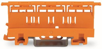 10 St. Wago 221-500 Befestigungsadapter fuer Klemmen der Serie 221 orange