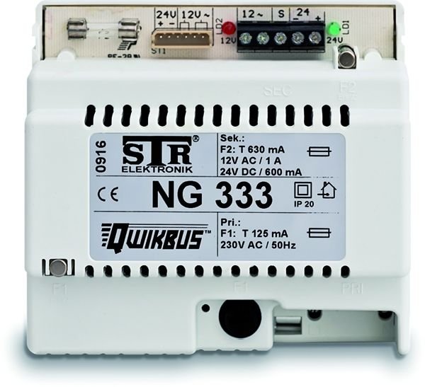 STR Elektronik Netzgeraet 33304 NG333 fuer QwikBUS-Technik