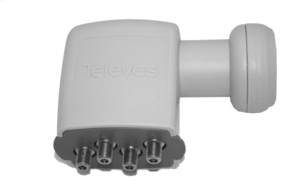 Televes LNB 40mm 747202 Quad RM 0,3 dB typ